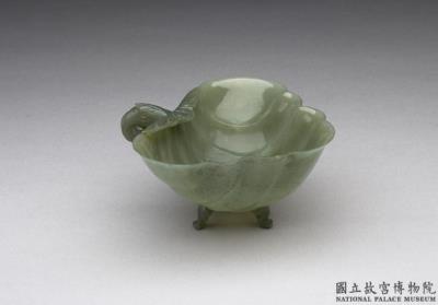 图片[2]-Jade leaf-shaped cup, India-China Archive